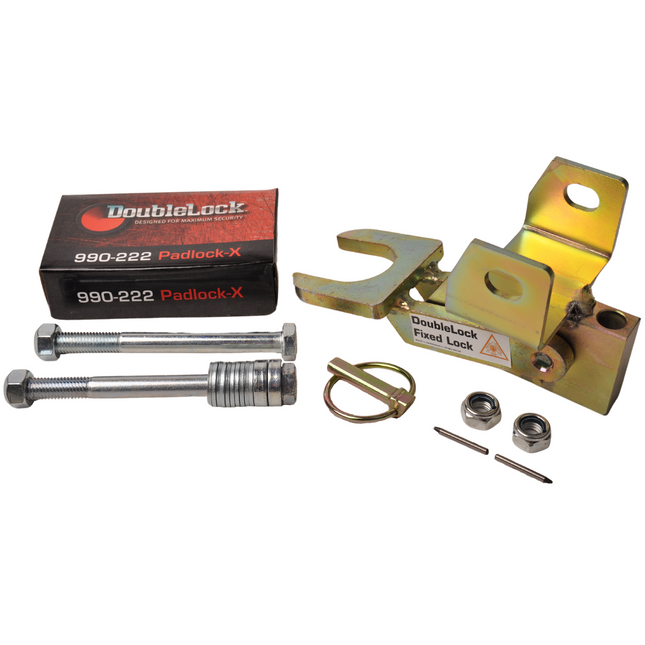 DoubleLock DoubleLock Type C Fixed Lock - Antivol de Tête approuvé par le SCM pour attelage freiné