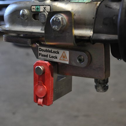 DoubleLock DoubleLock Type C Fixed Lock - Antivol de Tête approuvé par le SCM pour attelage freiné