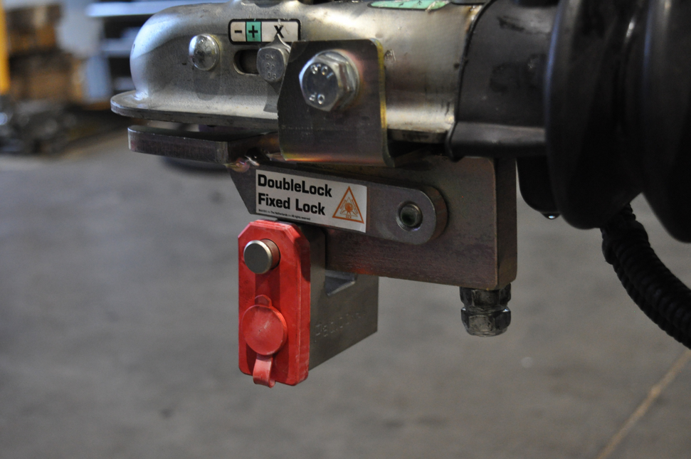DoubleLock DoubleLock Type C Fixed Lock - Antivol de Tête approuvé par le SCM pour attelage freiné