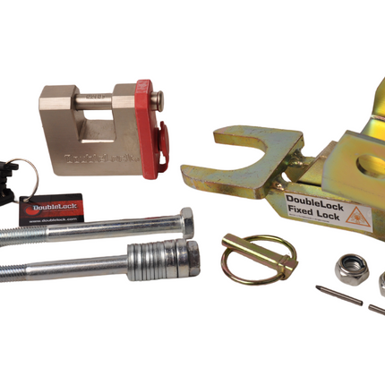 DoubleLock DoubleLock Type C Fixed Lock - Antivol de Tête approuvé par le SCM pour attelage freiné