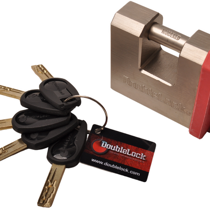 DoubleLock DoubleLock Type C Fixed Lock - Antivol de Tête approuvé par le SCM pour attelage freiné