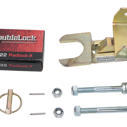 DoubleLock DoubleLock Type C Fixed Lock - Antivol de Tête approuvé par le SCM pour attelage freiné