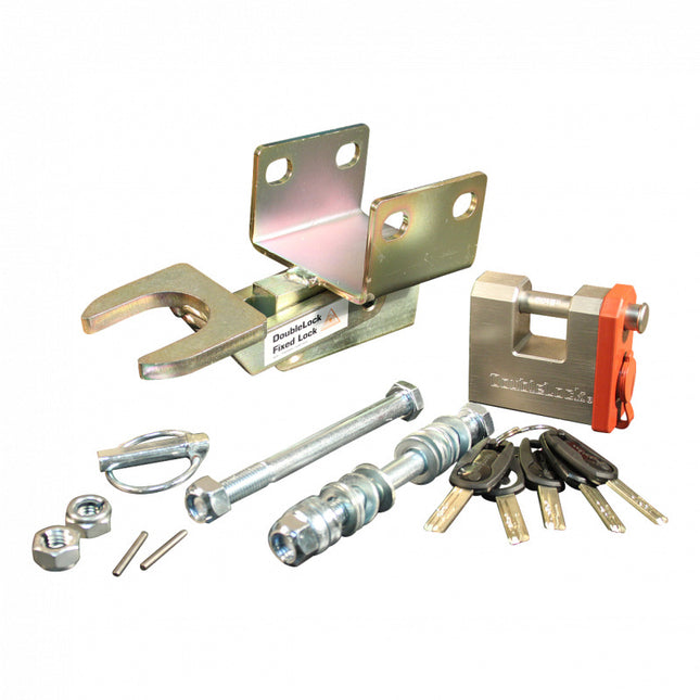 DoubleLock DoubleLock WAK35 Fixed Lock - Antivol de Tête approuvé par le SCM pour Boîtier d'attelage freinée