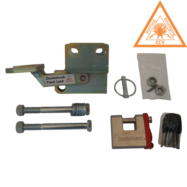 DoubleLock DoubleLock WAK35 Fixed Lock - Antivol de Tête approuvé par le SCM pour Boîtier d'attelage freinée