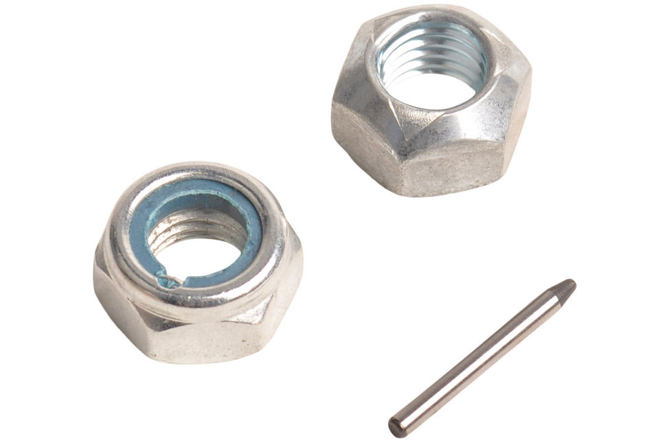 DoubleLock Écrou de sécurité Double Lock M12 avec goupille