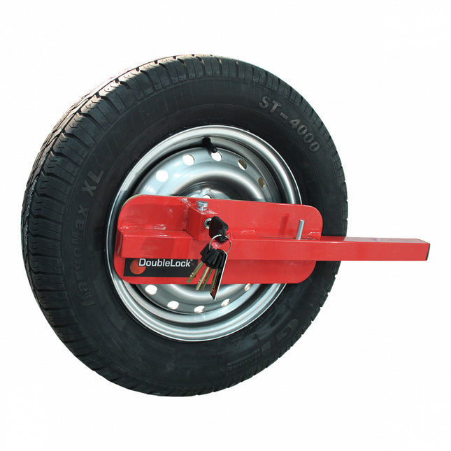 DoubleLock Serrages de roue Buffalo Compact - adaptés aux roues/jantes de 13, 14 et 15 pouces - testés SCM