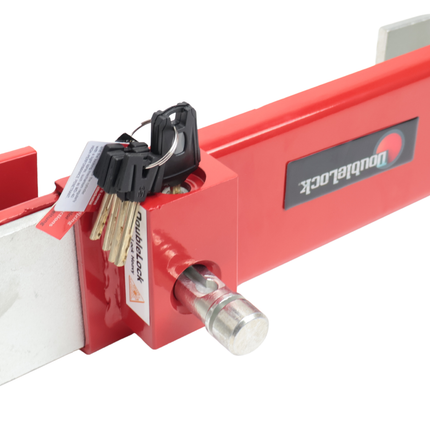 DoubleLock Serrure de conteneur DoubleLock de qualité lourde - testée SCM - 5 clés incluses