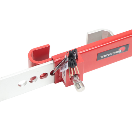 DoubleLock Serrure de conteneur DoubleLock de qualité lourde - testée SCM - 5 clés incluses