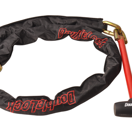 DoubleLock Serrures à chaîne/Loop Chain - longueur 200 cm - testé SCM - fonction de serrage de roue