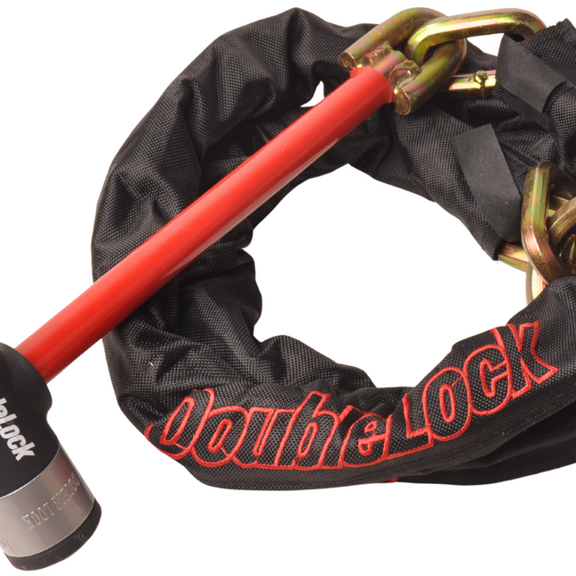 DoubleLock Serrures à chaîne/Loop Chain - longueur 200 cm - testé SCM - fonction de serrage de roue