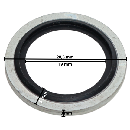 Eduard Joint d’étanchéité bonded - 28,5×5×3 mm