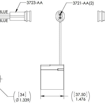 Eduard Solénoïde 12V pour pompe hydraulique
