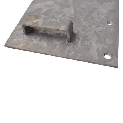 Eduard Support de plaque d’immatriculation Eduard - longueur totale 65 cm