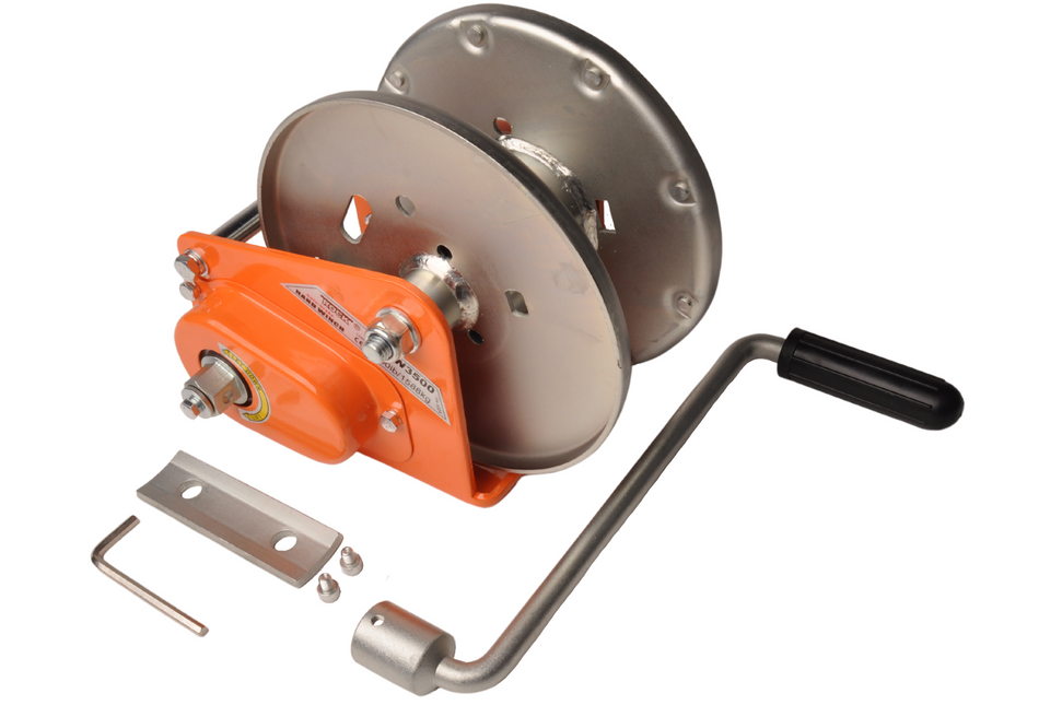 Eduard Treuil manuel freiné 1588 kg Rapport 18,4:1