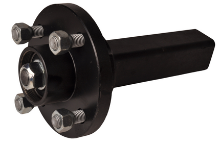 FAD Moyeu non freiné avec fusée d'essieu - 4x100 - fusée d'essieu 40x150 mm - grande vitesse