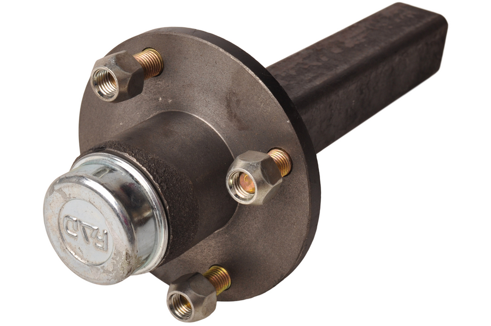 FAD Moyeu non freiné avec fusée d'essieu - 4x100 - fusée d'essieu 40x200 mm