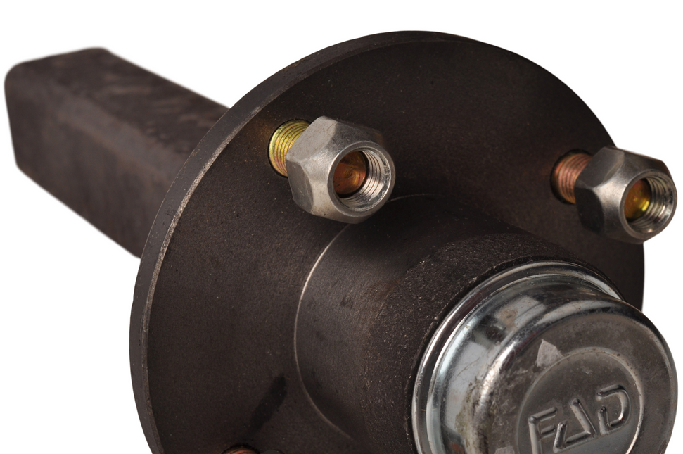 FAD Moyeu non freiné avec fusée d'essieu - 4x100 - fusée d'essieu 40x200 mm