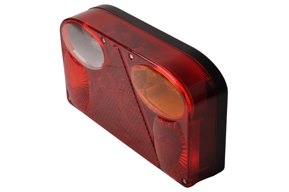 Fristom Feu arrière de remorque - Fristom FT-088 - droite - 240x138x56 mm - ampoule - avec feu de recul