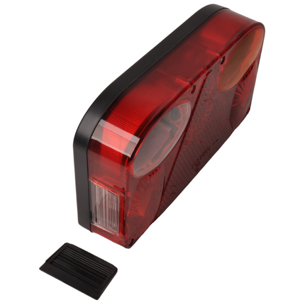 Fristom Feu arrière de remorque - Fristom FT-088 - droite - 240x138x56 mm - ampoule - avec feu de recul
