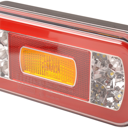 Fristom Feu arrière de remorque - Fristom FT-130 LED - droite - 220x110x50,5 mm - avec feu de recul