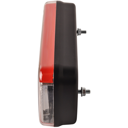 Fristom Feu arrière de remorque - Fristom FT-130 LED - gauche - 220x110x50,5 mm - avec feu de brouillard