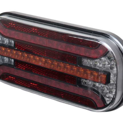 Fristom Feu arrière de remorque - Fristom FT-230 LED - droite - 215x95x38 mm - avec clignotant dynamique - avec feu de recul