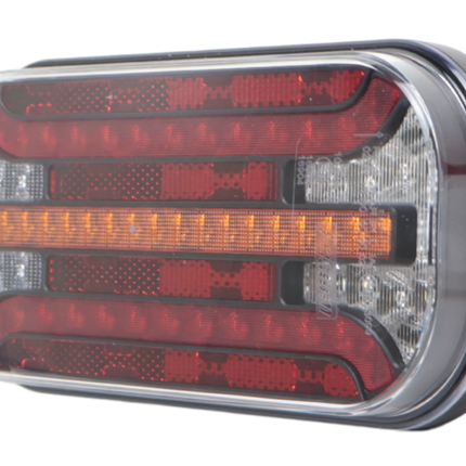 Fristom Feu arrière de remorque - Fristom FT-230 LED - droite - 215x95x38 mm - avec clignotant dynamique - avec feu de recul