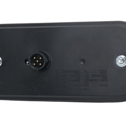 Fristom Feu arrière de remorque - Fristom FT-230 LED - gauche - 215x95x38 mm - avec clignotant dynamique - avec feu de brouillard