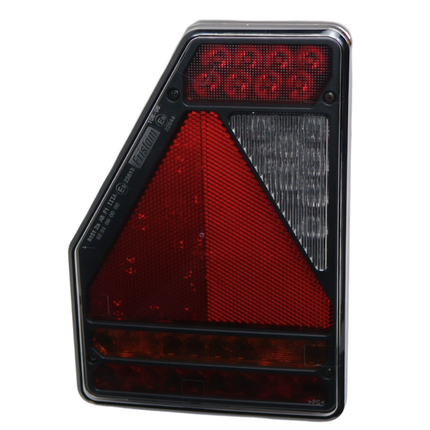 Fristom Feu arrière de remorque - Fristom FT-277 LED - gauche - 211x146x49 mm - avec feu de brouillard