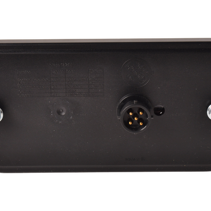 Fristom Fristom FT-230 droit - avec feu de recul - LED 215x95x38 mm - avec clignotant dynamique