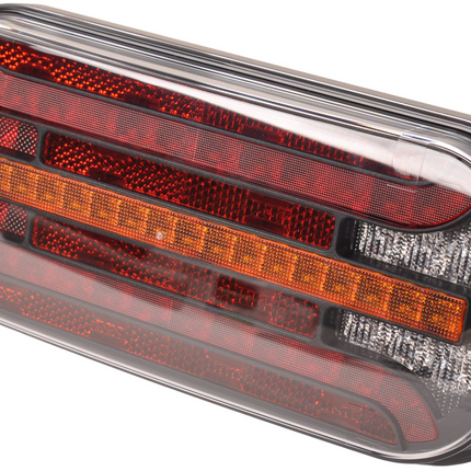 Fristom Fristom FT-230 gauche - inclus feu antibrouillard - LED 215x95x38 mm - avec clignotant dynamique