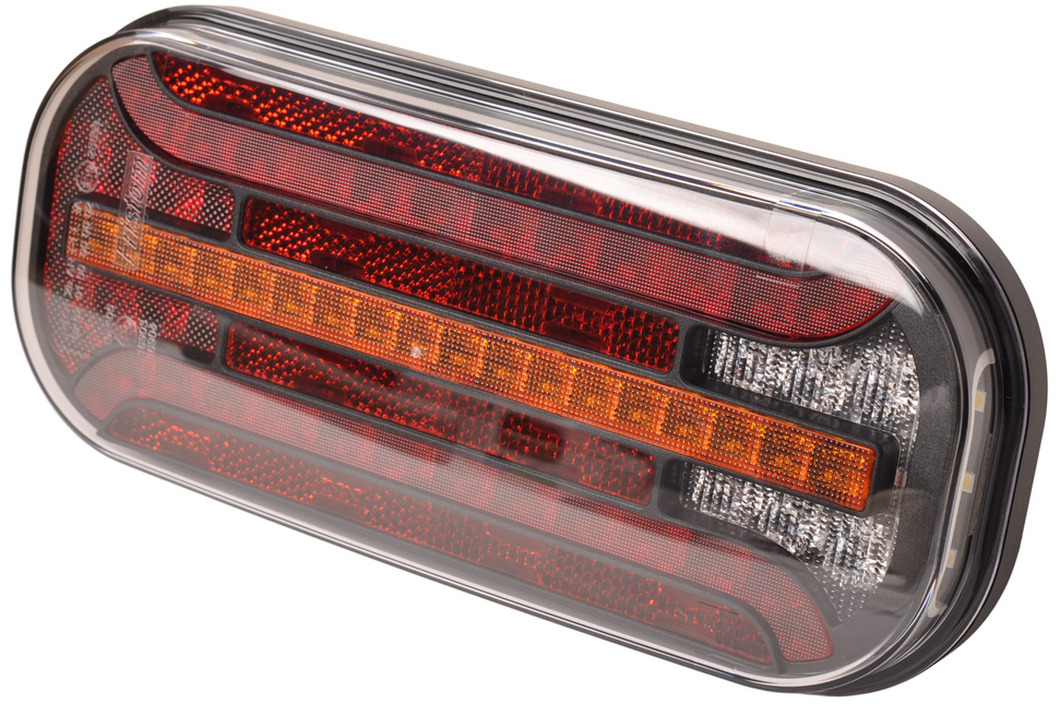 Fristom Fristom FT-230 gauche - inclus feu antibrouillard - LED 215x95x38 mm - avec clignotant dynamique