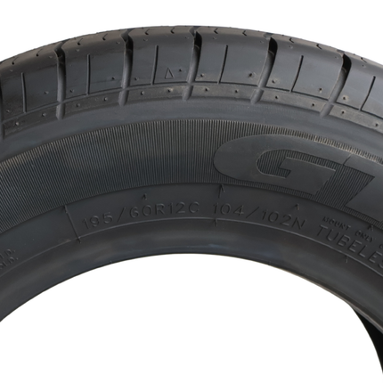 GT RADIAL Pneu sans chambre à air - 195/60R12C - capacité de charge : 900 kg - 104N
