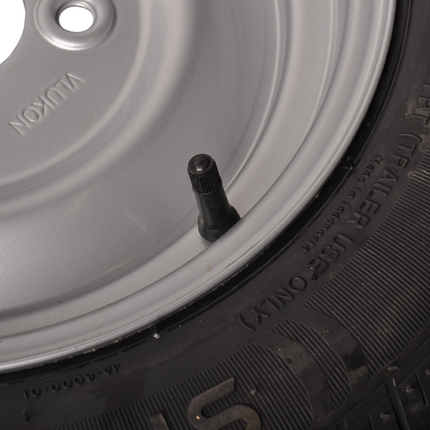 GT RADIAL Roue complète 12 pouces - 140/70R12C pneu + jante - Opel Pitch : 4x100 - 530 kg - 60 mm diamètre du moyeu