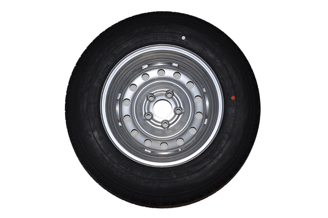 GT RADIAL Roue complète 175R14C pneu + jante (cercle de trous 5x112) 775kg diamètre du moyeu: 67 mm