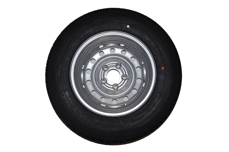 GT RADIAL Roue complète 175R14C pneu + jante (cercle de trous 5x112) 775kg diamètre du moyeu: 67 mm