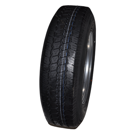 GT RADIAL Roue complète 175R14C pneu + jante (cercle de trous 5x112) 775kg diamètre du moyeu: 67 mm