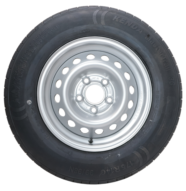 GT RADIAL Roue complète de remorque - 175R14C - entraxe : 5x112 - capacité de charge : 775 kg - diamètre du moyeu : 67 mm