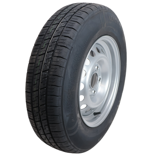 GT RADIAL Roue complète de remorque - 175R14C - entraxe : 5x112 - capacité de charge : 775 kg - diamètre du moyeu : 67 mm