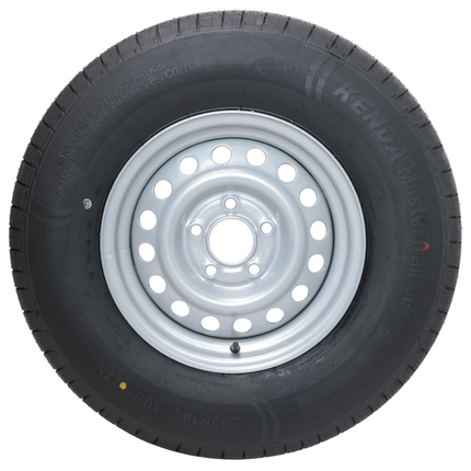 GT RADIAL Roue complète de remorque - 205/80R14C - entraxe : 5x112 - capacité de charge : 950kg - diamètre du moyeu : 67 mm