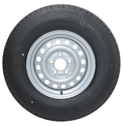 GT RADIAL Roue complète de remorque - 205/80R14C - entraxe : 5x112 - capacité de charge : 950kg - diamètre du moyeu : 67 mm