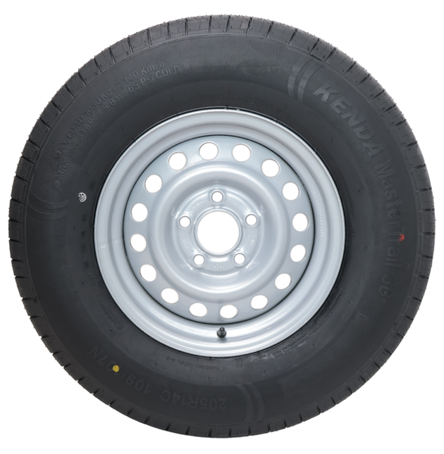 GT RADIAL Roue complète de remorque - 205/80R14C - entraxe : 5x112 - capacité de charge : 950kg - diamètre du moyeu : 67 mm