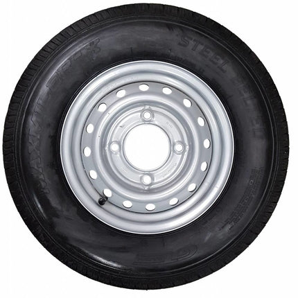 GT RADIAL Roue complète Ifor Williams 175R13 Pneu + Jante (cercle de trous 4x139,7) 700kg Diamètre du moyeu 95,5 mm