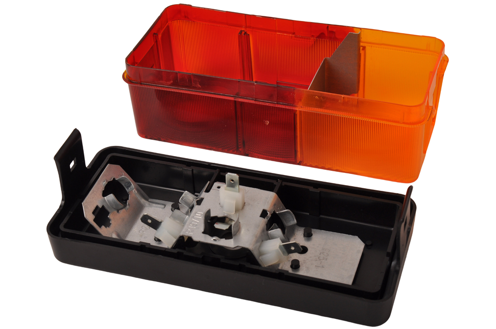 Hella Feu arrière à 3 chambres droit 75x170x62mm