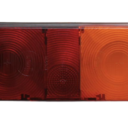 Hella Feu arrière de remorque - Hella - 3 chambres - droite - 75x170x62 mm