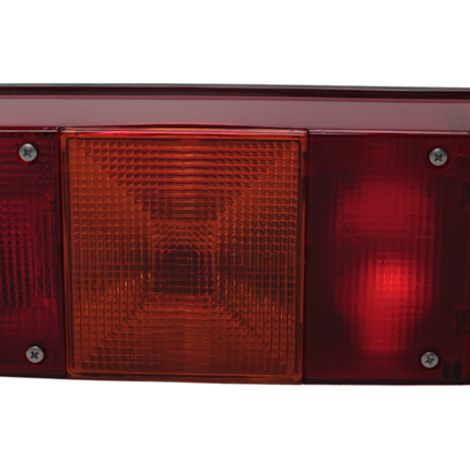 Hella Feu arrière de remorque - Hella - 4 chambres - gauche - 246x108x66 mm - raccordement par cosse plate