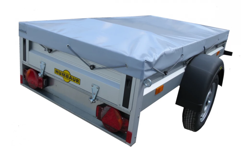 Humbaur Bâche pour remorque Humbaur 205x109 cm - gris