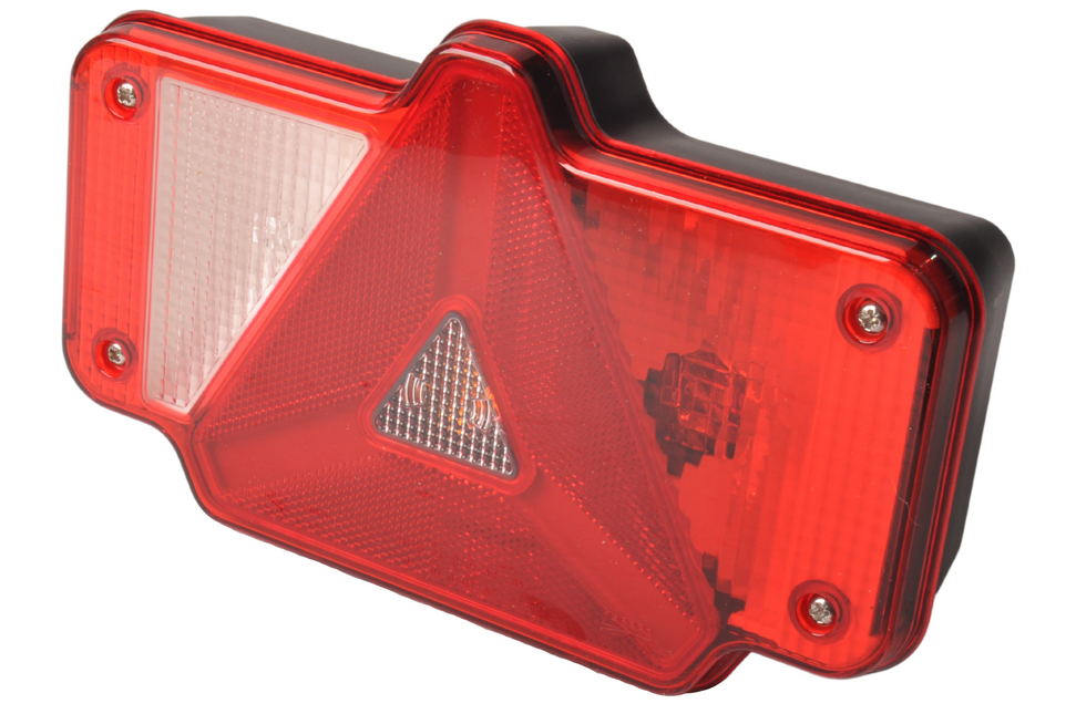 Humbaur Feu arrière droit Humbaur incluant les feux de recul - connexion par connecteur à 5 pôles