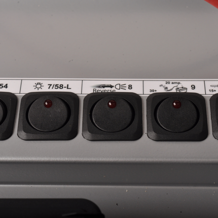 Jaeger Coffre de test 7/13 broches - universel - connexion Jaeger - 12 volts