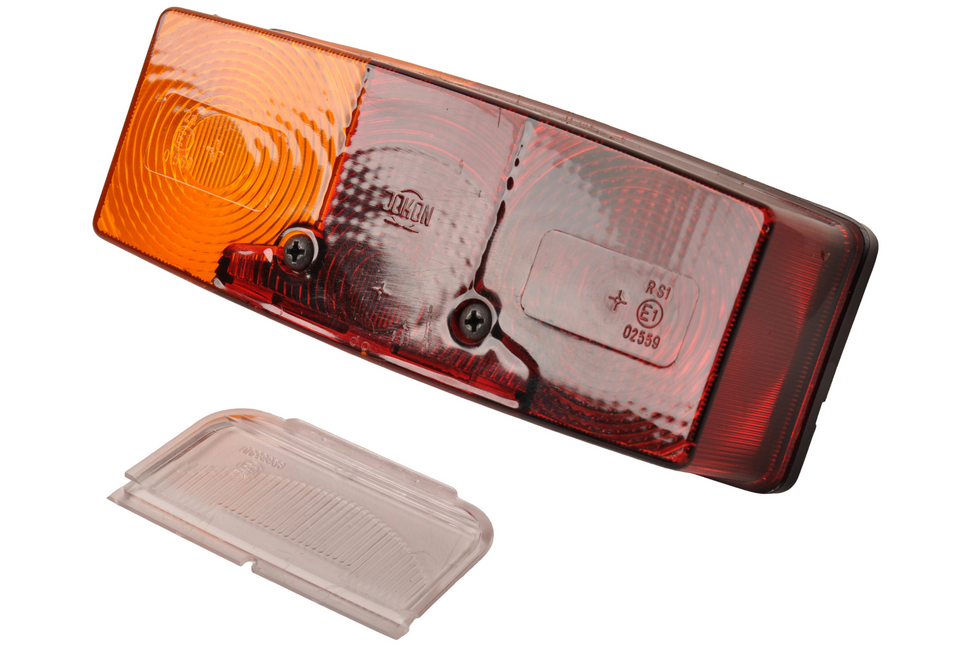 Jokon Feu arrière de remorque - Jokon - 3 chambres - gauche - 158x64x51 mm - avec éclairage de plaque d’immatriculation